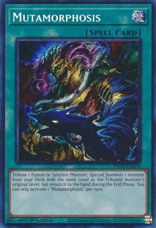 Mutamorphosis [PHNI-EN070] Secret Rare | Galaxy Games LLC