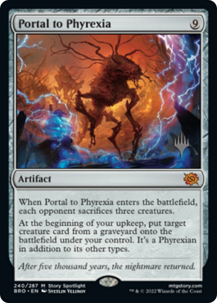 Portal to Phyrexia (Promo Pack) [The Brothers' War Promos] | Galaxy Games LLC