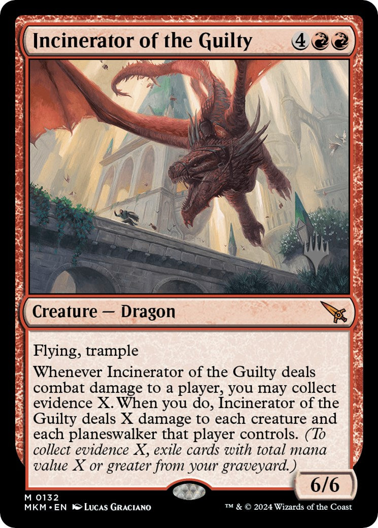 Incinerator of the Guilty (Promo Pack) [Murders at Karlov Manor Promos] | Galaxy Games LLC