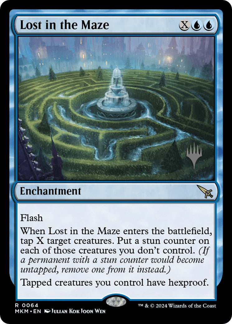 Lost in the Maze (Promo Pack) [Murders at Karlov Manor Promos] | Galaxy Games LLC
