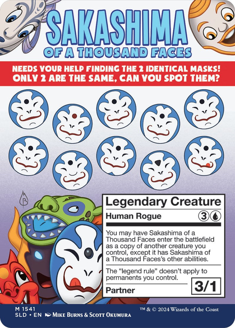 Sakashima of a Thousand Faces [Secret Lair Drop Series] | Galaxy Games LLC