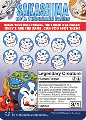 Sakashima of a Thousand Faces [Secret Lair Drop Series] | Galaxy Games LLC