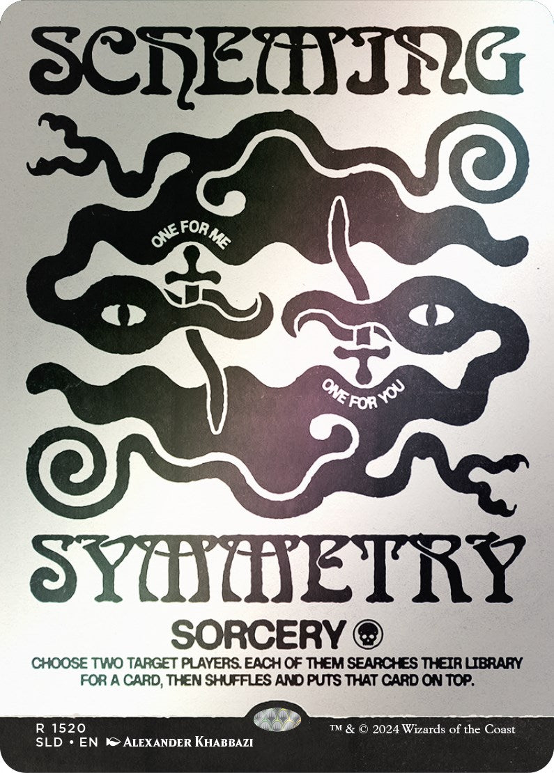Scheming Symmetry (Rainbow Foil) [Secret Lair Drop Series] | Galaxy Games LLC