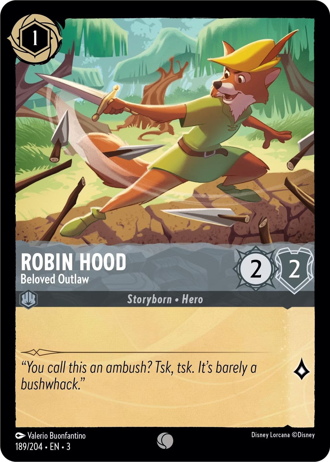 Robin Hood - Beloved Outlaw (189/204) [Into the Inklands] | Galaxy Games LLC
