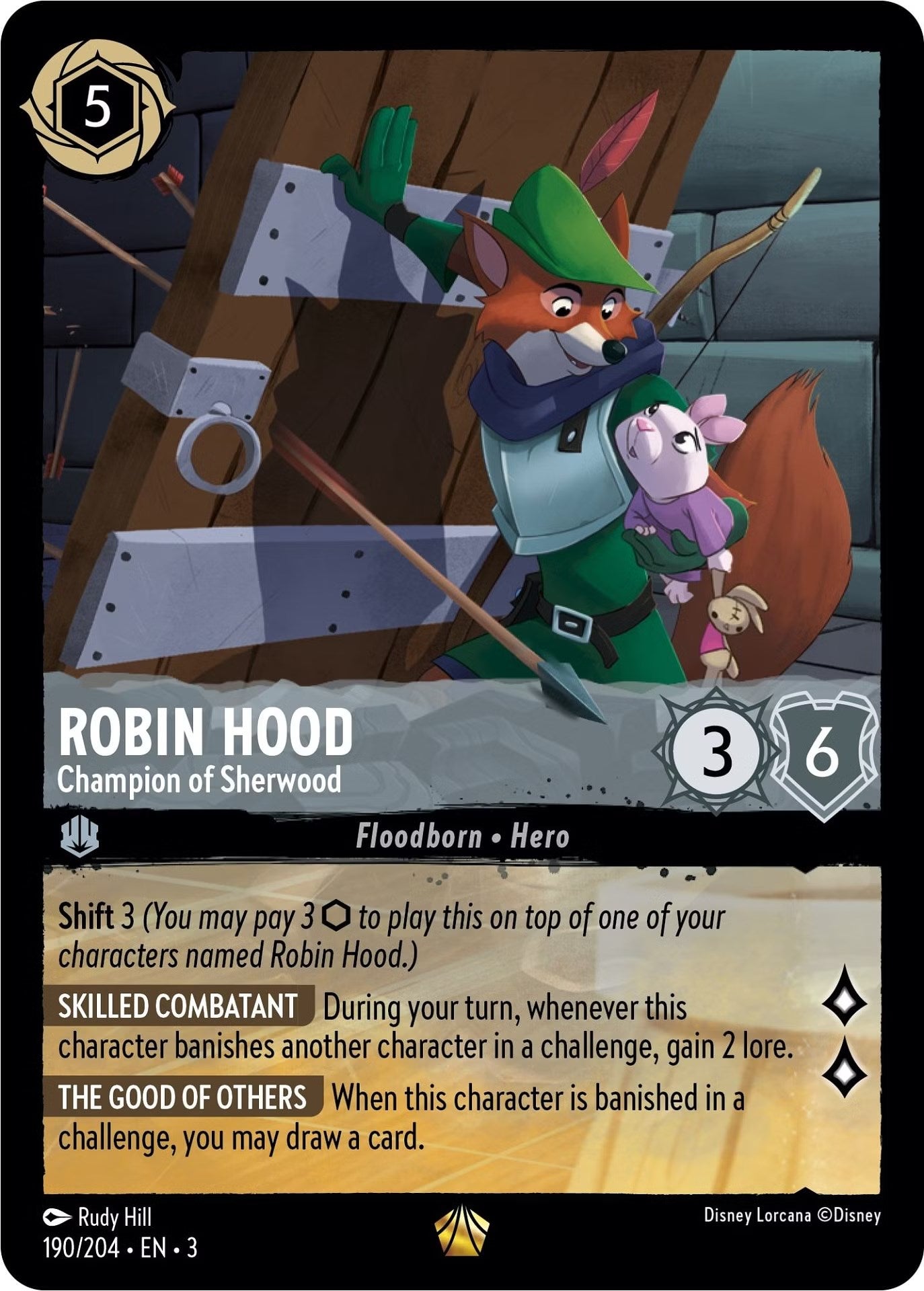 Robin Hood - Champion of Sherwood (190/204) [Into the Inklands] | Galaxy Games LLC