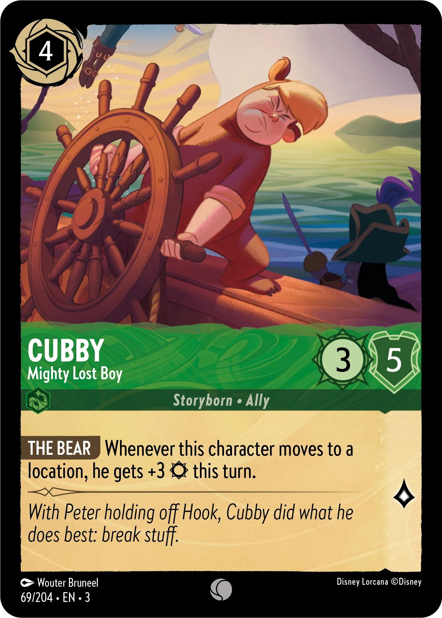 Cubby - Mighty Lost Boy (69/204) [Into the Inklands] | Galaxy Games LLC