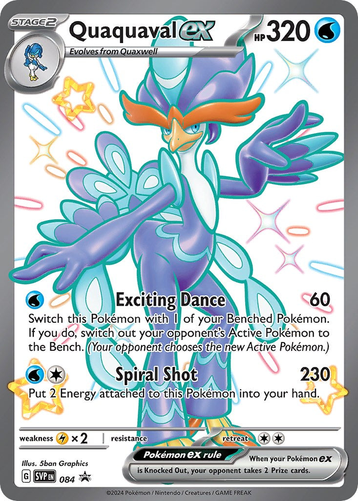 Quaquaval ex (084) [Scarlet & Violet: Black Star Promos] | Galaxy Games LLC