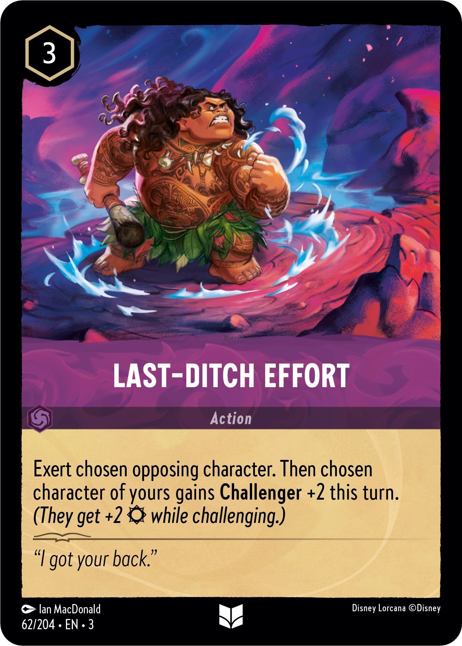 Last-Ditch Effort (62/204) [Into the Inklands] | Galaxy Games LLC