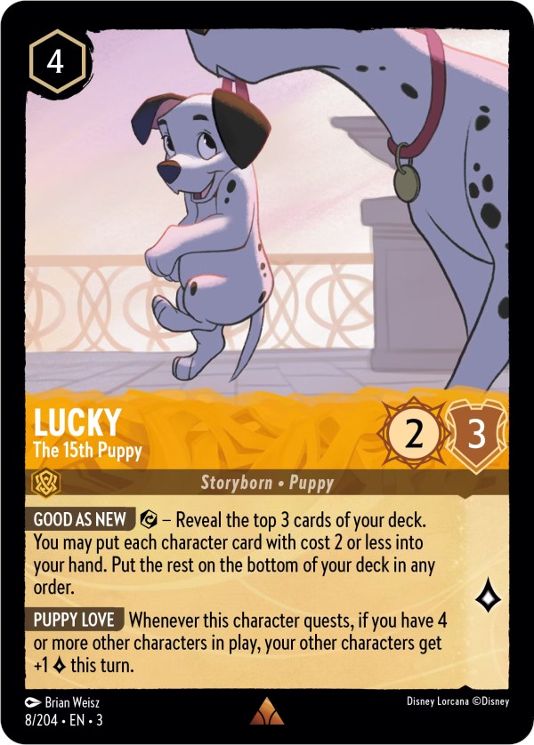 Lucky - The 15th Puppy (8/204) [Into the Inklands] | Galaxy Games LLC