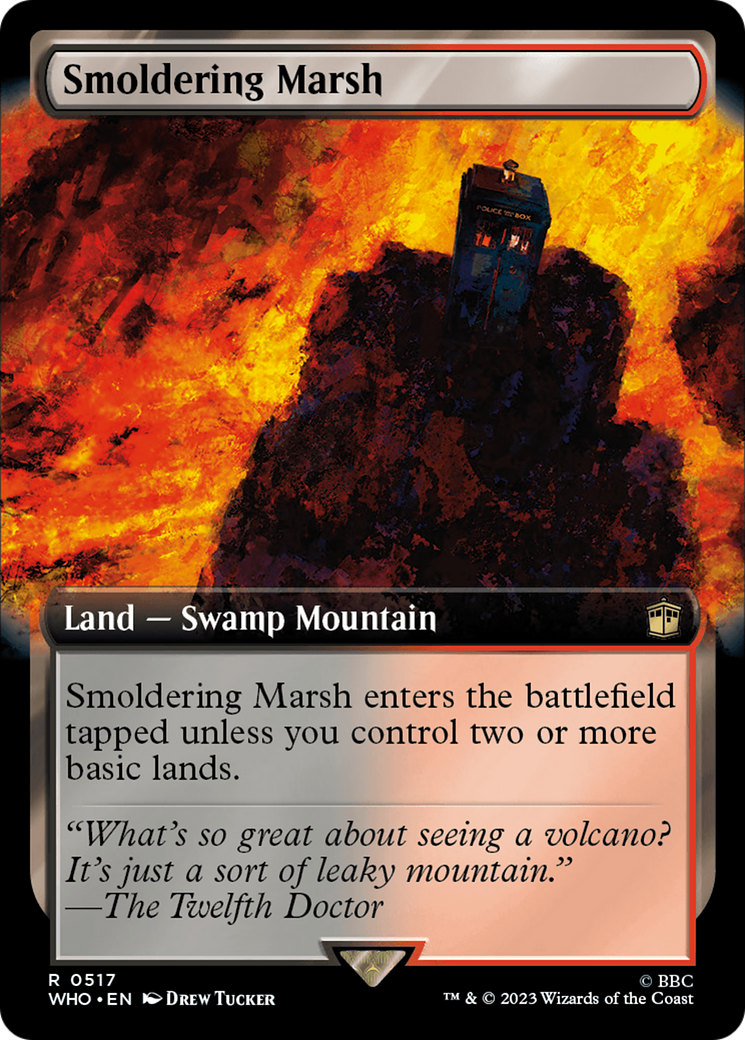 Smoldering Marsh (Extended Art) [Doctor Who] | Galaxy Games LLC