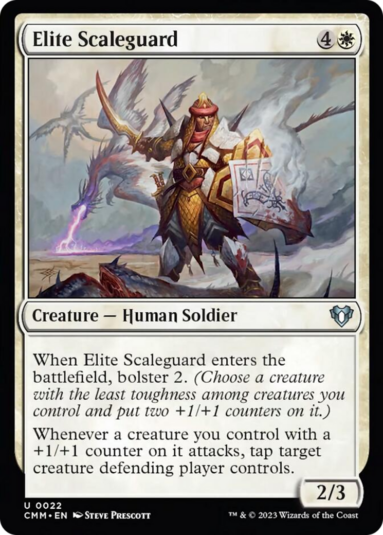 Elite Scaleguard [Commander Masters] | Galaxy Games LLC