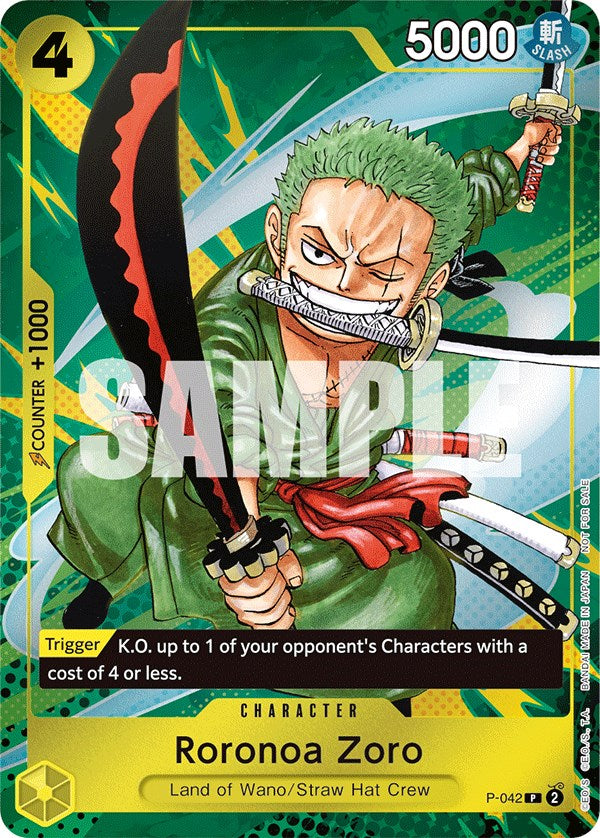 Roronoa Zoro (Event Pack Vol. 3) [One Piece Promotion Cards] | Galaxy Games LLC