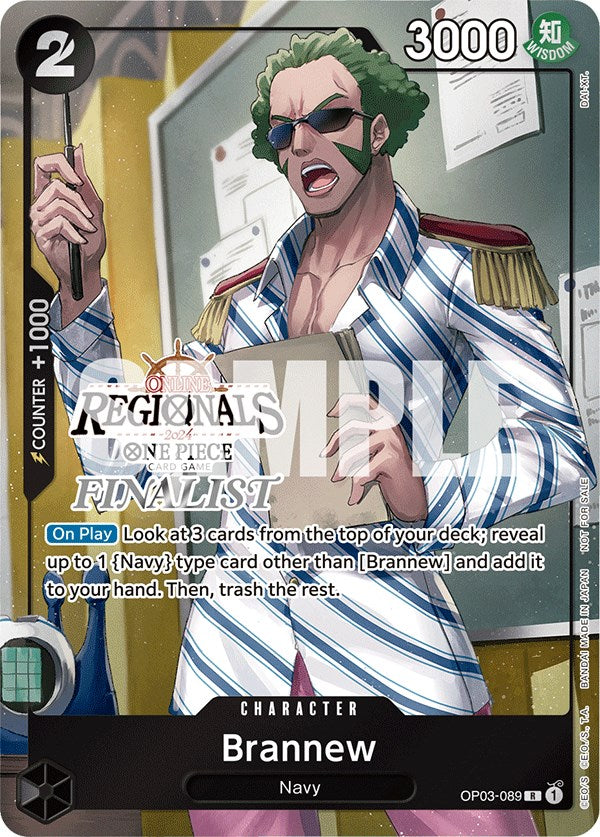 Brannew (Online Regional 2024) [Finalist] [One Piece Promotion Cards] | Galaxy Games LLC
