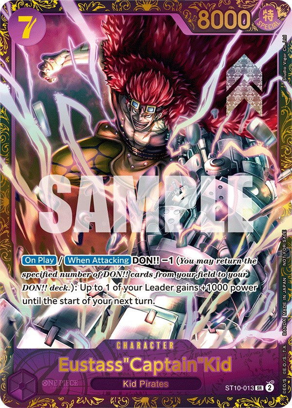Eustass"Captain"Kid (ST10-013) [One Piece Promotion Cards] | Galaxy Games LLC