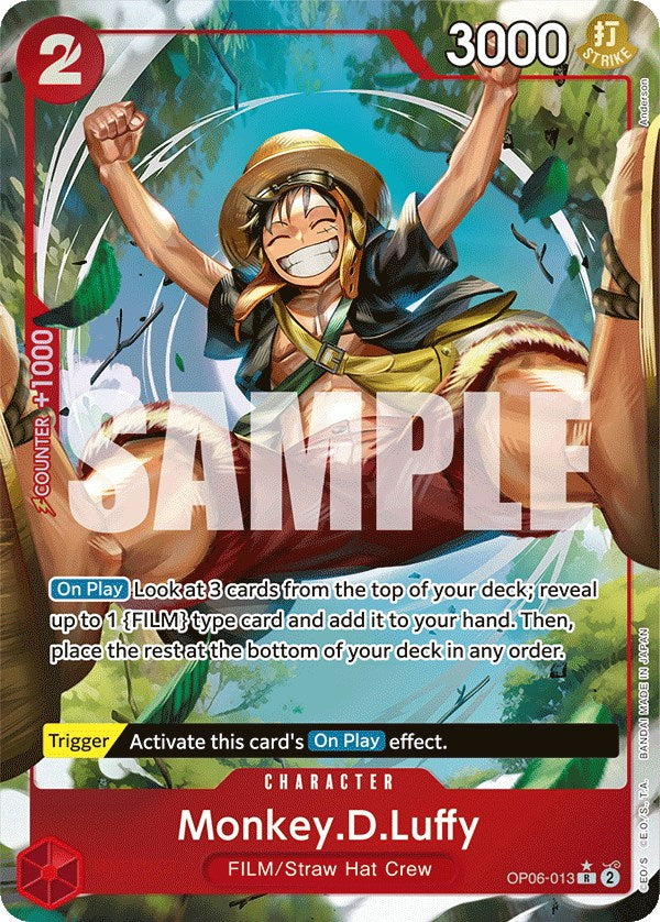 Monkey.D.Luffy (Alternate Art) [Wings of the Captain] | Galaxy Games LLC