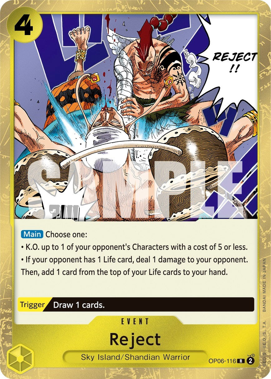 Reject [Wings of the Captain] | Galaxy Games LLC