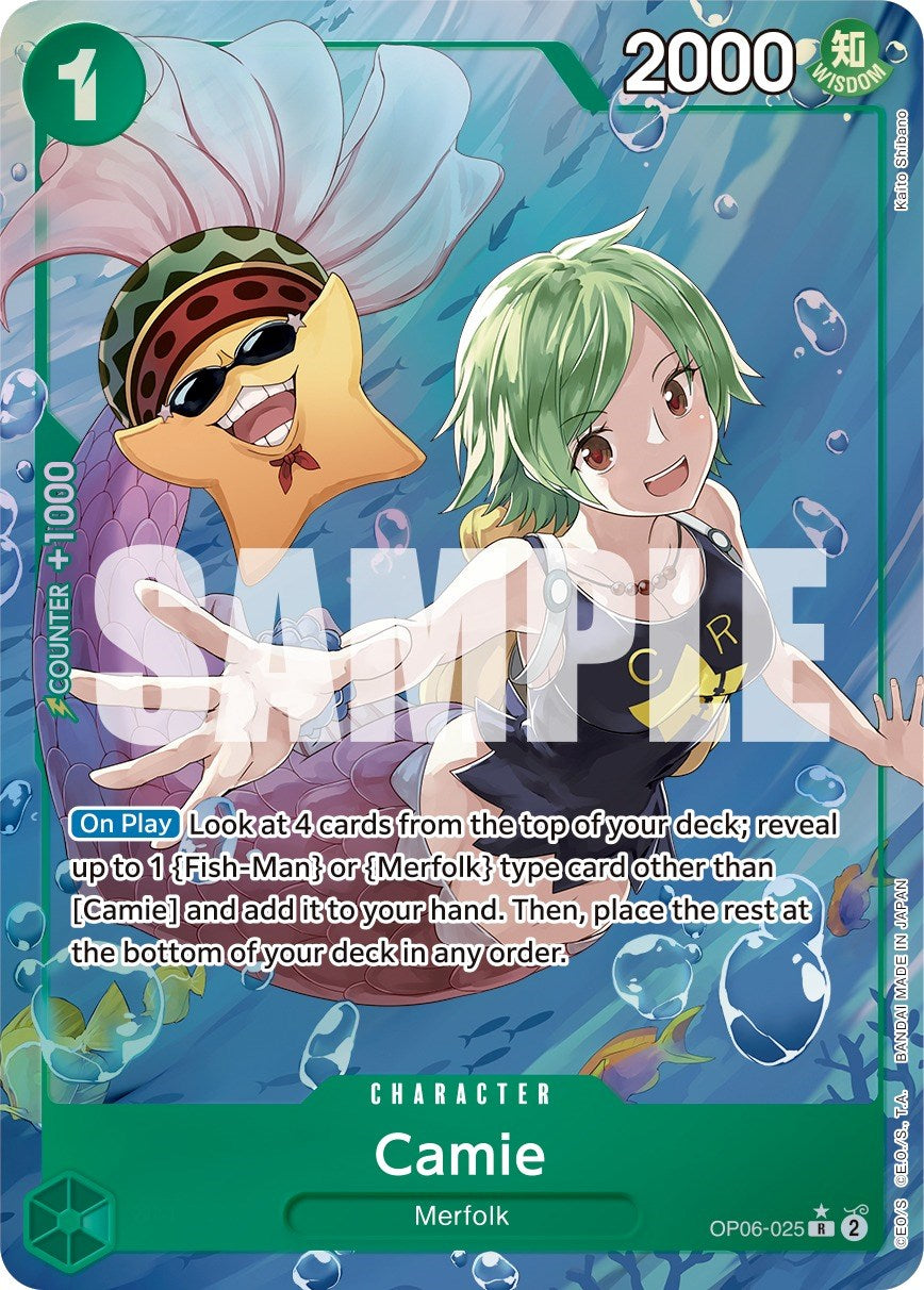 Camie (Alternate Art) [Wings of the Captain] | Galaxy Games LLC