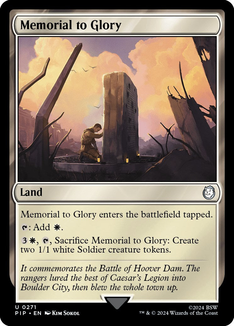 Memorial to Glory [Fallout] | Galaxy Games LLC