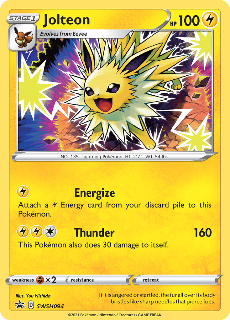 Jolteon (SWSH094) [Sword & Shield: Black Star Promos] | Galaxy Games LLC