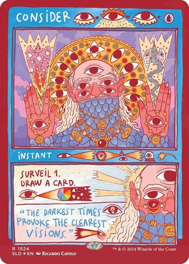 Consider (Rainbow Foil) [Secret Lair Drop Series] | Galaxy Games LLC