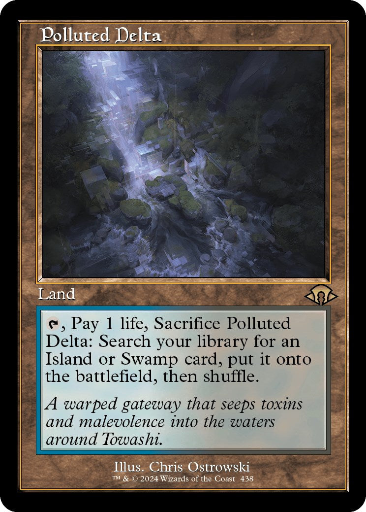 Polluted Delta (Retro) [Modern Horizons 3] | Galaxy Games LLC