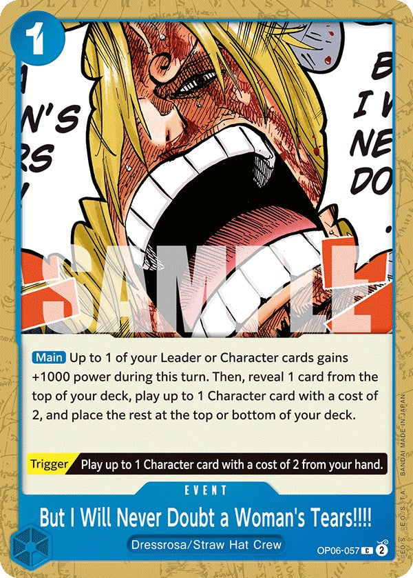 But I Will Never Doubt a Woman's Tears!!!! [Wings of the Captain] | Galaxy Games LLC