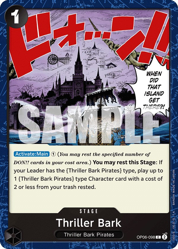 Thriller Bark [Wings of the Captain] | Galaxy Games LLC