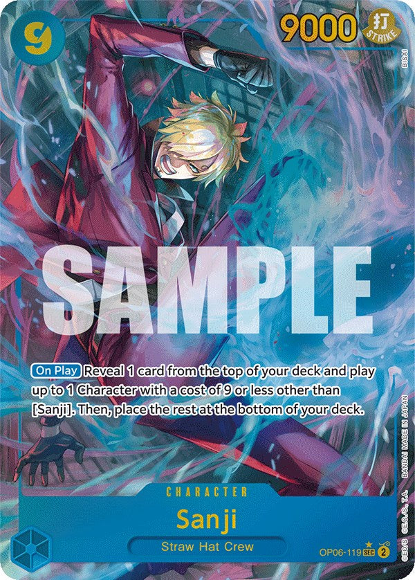 Sanji (Alternate Art) [Wings of the Captain] | Galaxy Games LLC