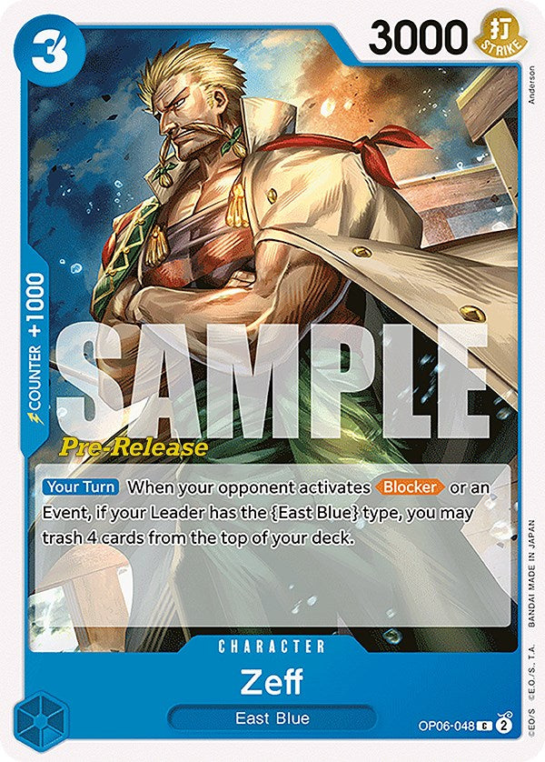 Zeff [Wings of the Captain Pre-Release Cards] | Galaxy Games LLC