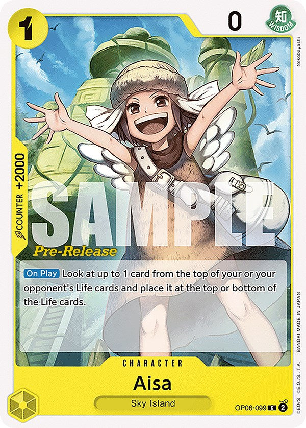 Aisa [Wings of the Captain Pre-Release Cards] | Galaxy Games LLC