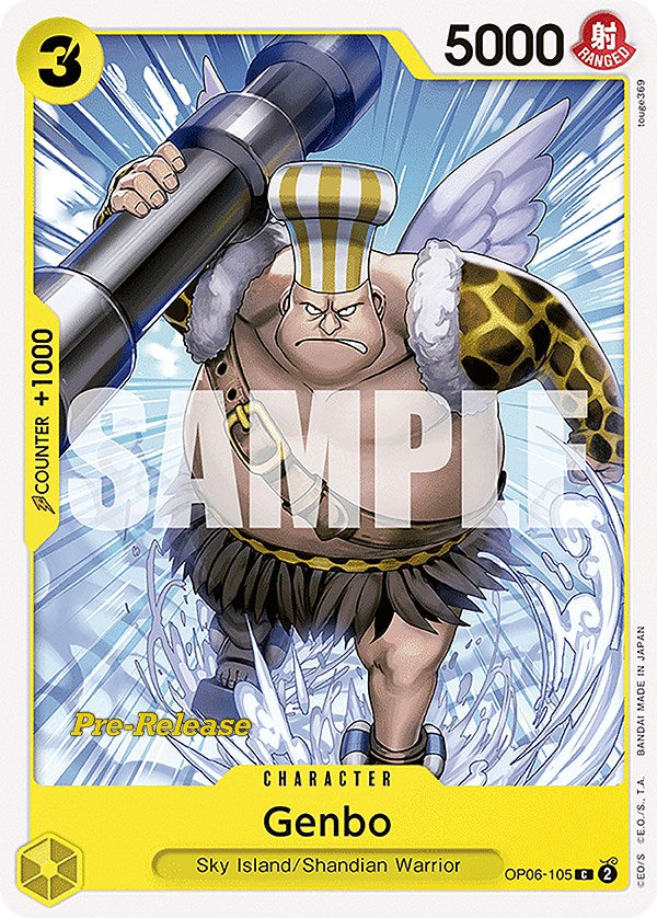 Genbo [Wings of the Captain Pre-Release Cards] | Galaxy Games LLC