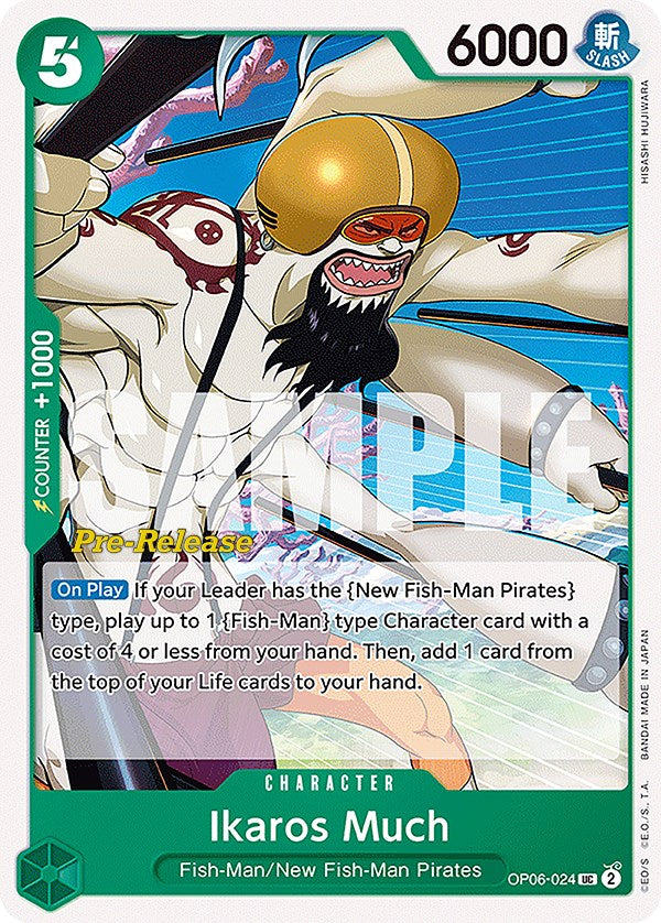 Ikaros Much [Wings of the Captain Pre-Release Cards] | Galaxy Games LLC
