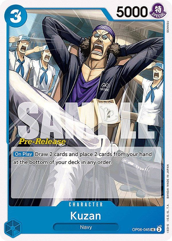 Kuzan [Wings of the Captain Pre-Release Cards] | Galaxy Games LLC