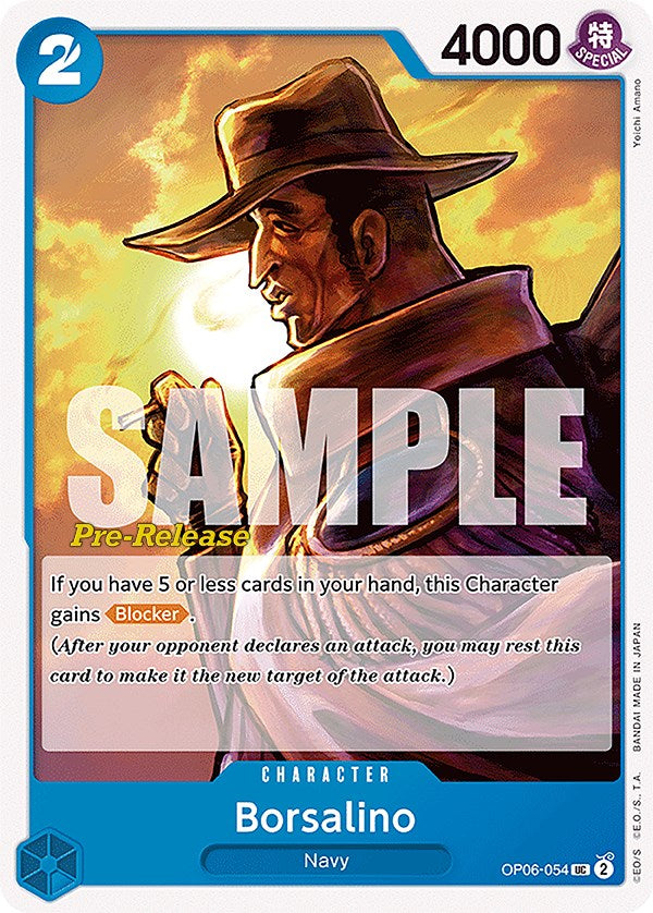 Borsalino [Wings of the Captain Pre-Release Cards] | Galaxy Games LLC