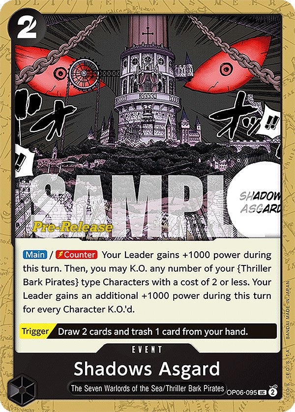Shadows Asgard [Wings of the Captain Pre-Release Cards] | Galaxy Games LLC