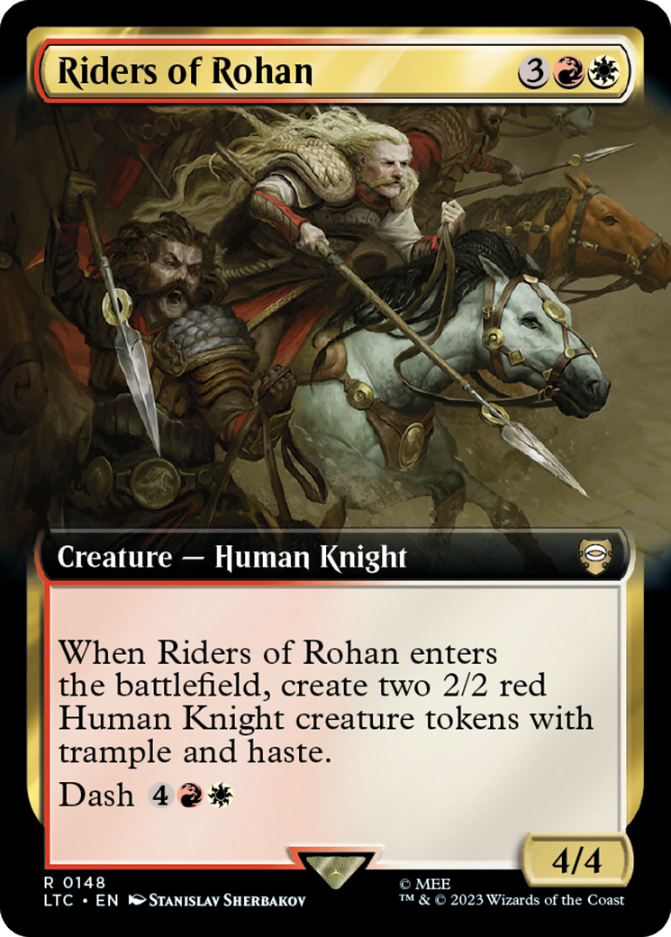 Riders of Rohan (Extended Art) [The Lord of the Rings: Tales of Middle-Earth Commander] | Galaxy Games LLC