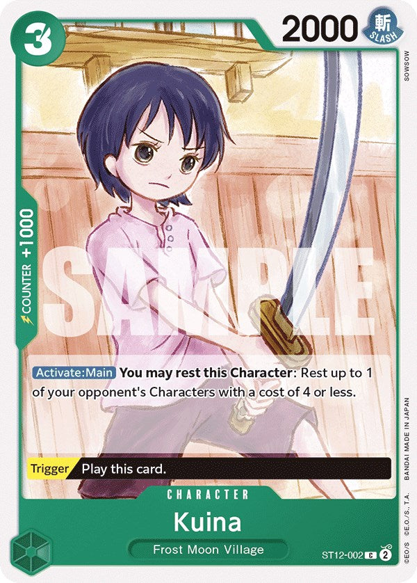 Kuina [Starter Deck: Zoro and Sanji] | Galaxy Games LLC