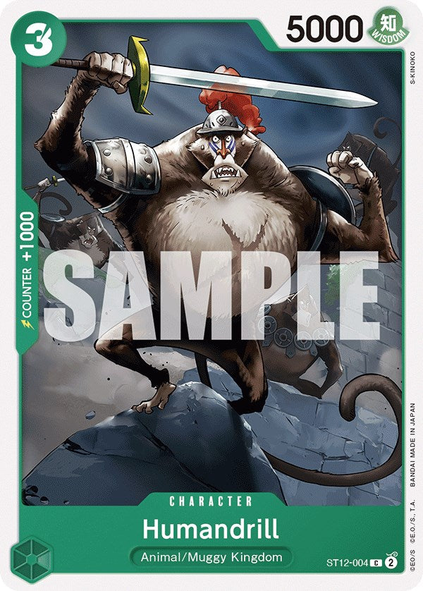Humandrill [Starter Deck: Zoro and Sanji] | Galaxy Games LLC
