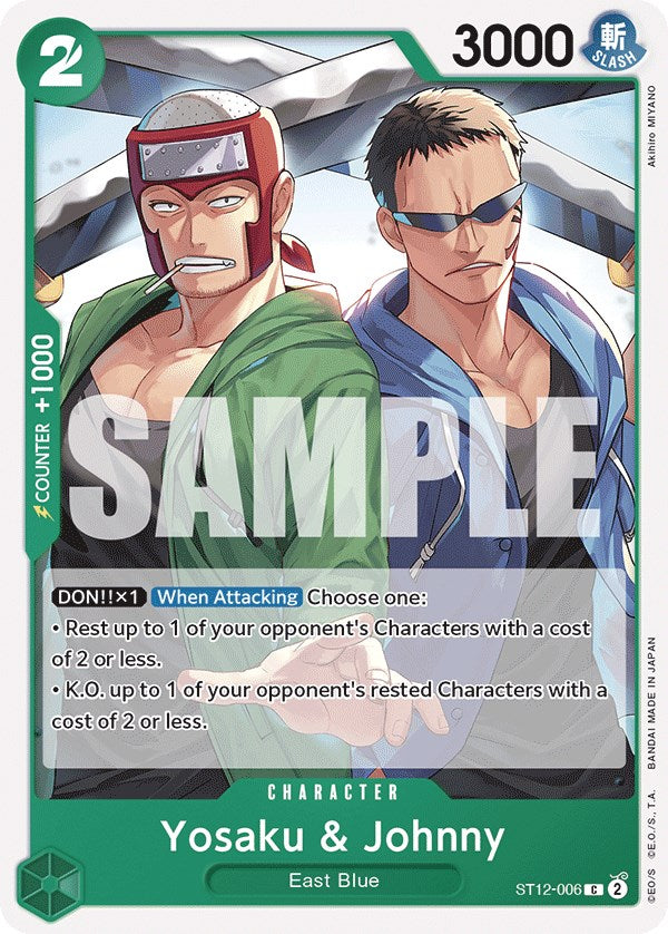 Yosaku & Johnny [Starter Deck: Zoro and Sanji] | Galaxy Games LLC