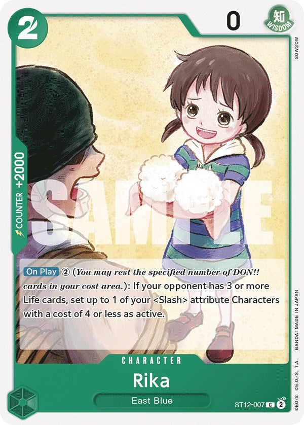 Rika [Starter Deck: Zoro and Sanji] | Galaxy Games LLC