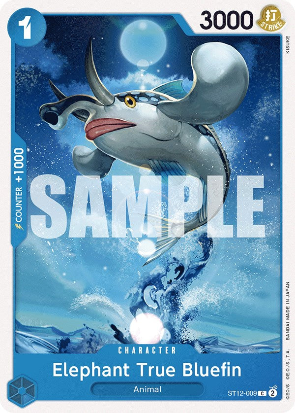 Elephant True Bluefin [Starter Deck: Zoro and Sanji] | Galaxy Games LLC