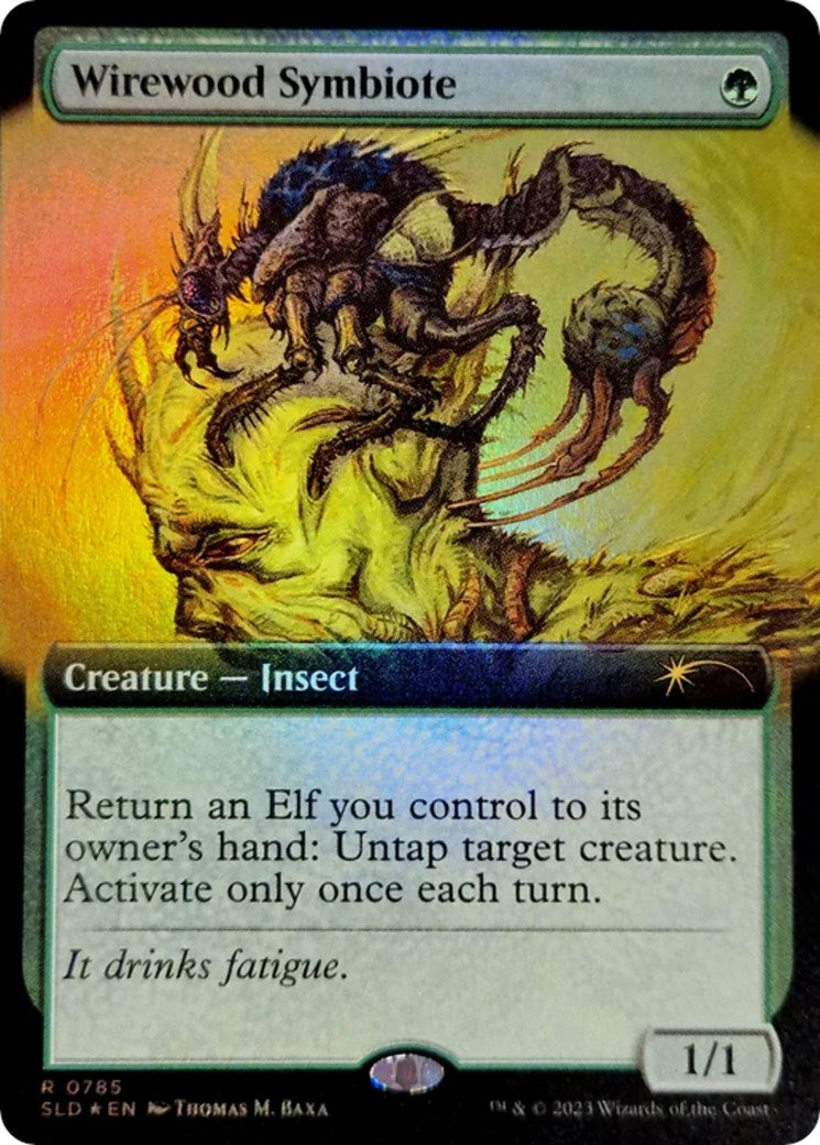 Wirewood Symbiote (Extended Art) [Secret Lair Drop Series] | Galaxy Games LLC