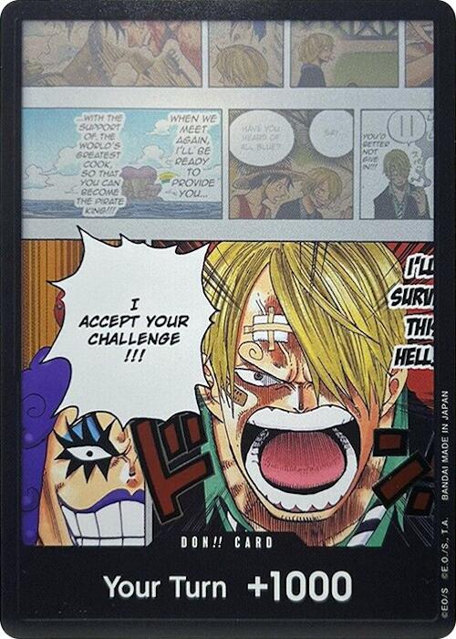 DON!! Card (Ivankov & Sanji) (Double Pack Set Vol. 3) [Wings of the Captain] | Galaxy Games LLC