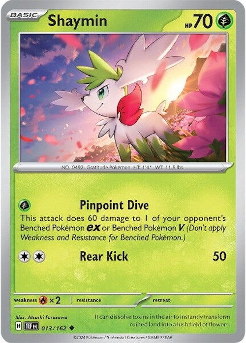 Shaymin (013/162) [Scarlet & Violet: Temporal Forces] | Galaxy Games LLC