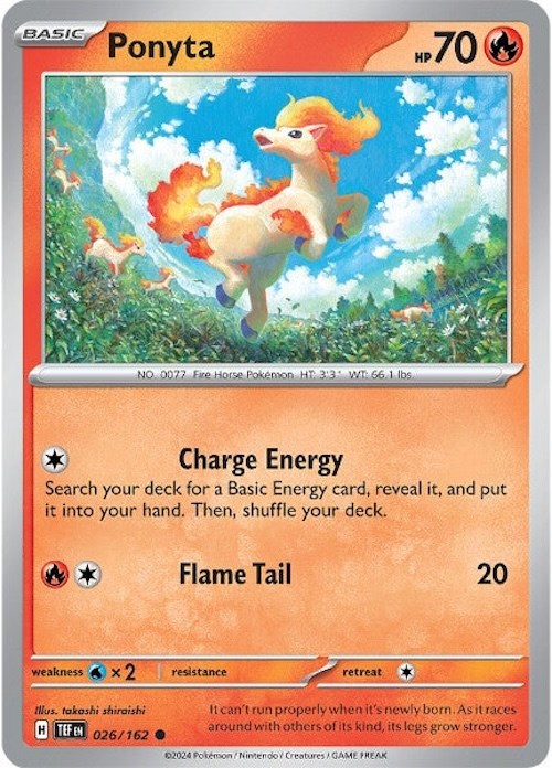 Ponyta (026/162) [Scarlet & Violet: Temporal Forces] | Galaxy Games LLC