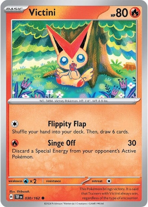 Victini (030/162) [Scarlet & Violet: Temporal Forces] | Galaxy Games LLC