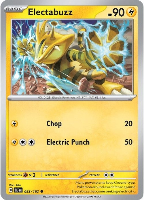 Electabuzz (053/162) [Scarlet & Violet: Temporal Forces] | Galaxy Games LLC