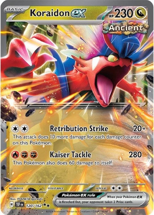 Koraidon ex (120/162) [Scarlet & Violet: Temporal Forces] | Galaxy Games LLC