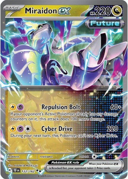 Miraidon ex (122/162) [Scarlet & Violet: Temporal Forces] | Galaxy Games LLC