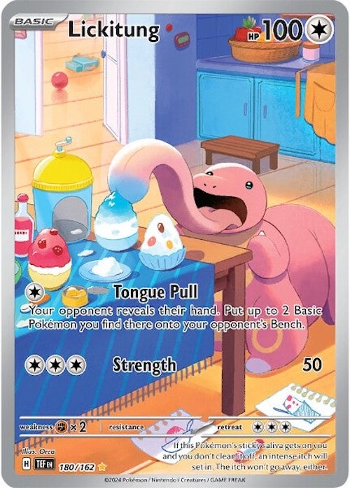 Lickitung (180/162) [Scarlet & Violet: Temporal Forces] | Galaxy Games LLC